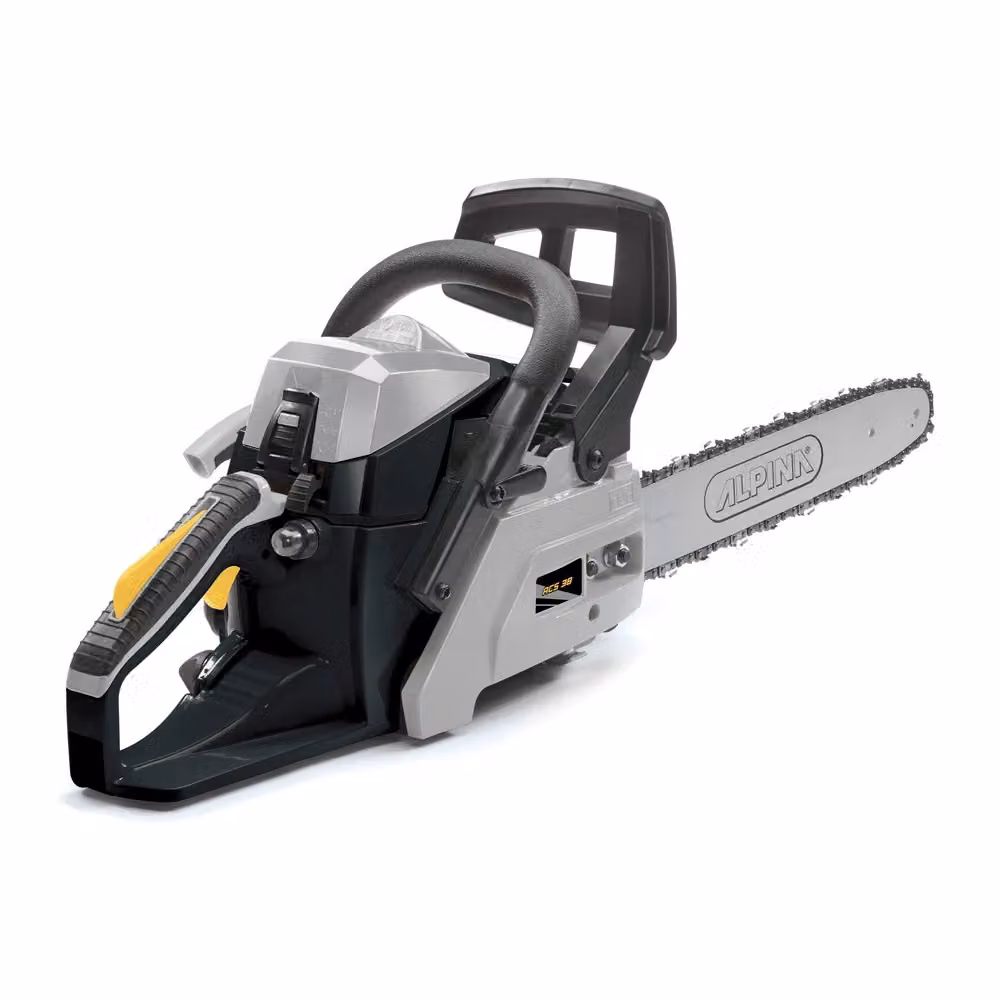 Motosega a scoppio Alpina ACS 38 con impugnatura doppia, motore da 37 cc e barra da 35 cm, colore grigio – 2