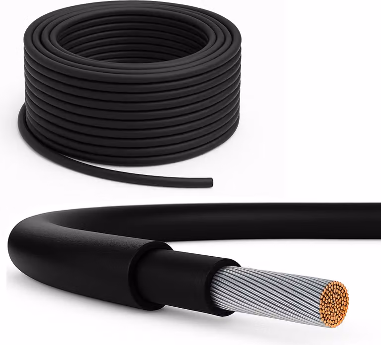 Cavo solare PremiumX 30 m 6 mm² nero - Cavo fotovoltaico (PV)