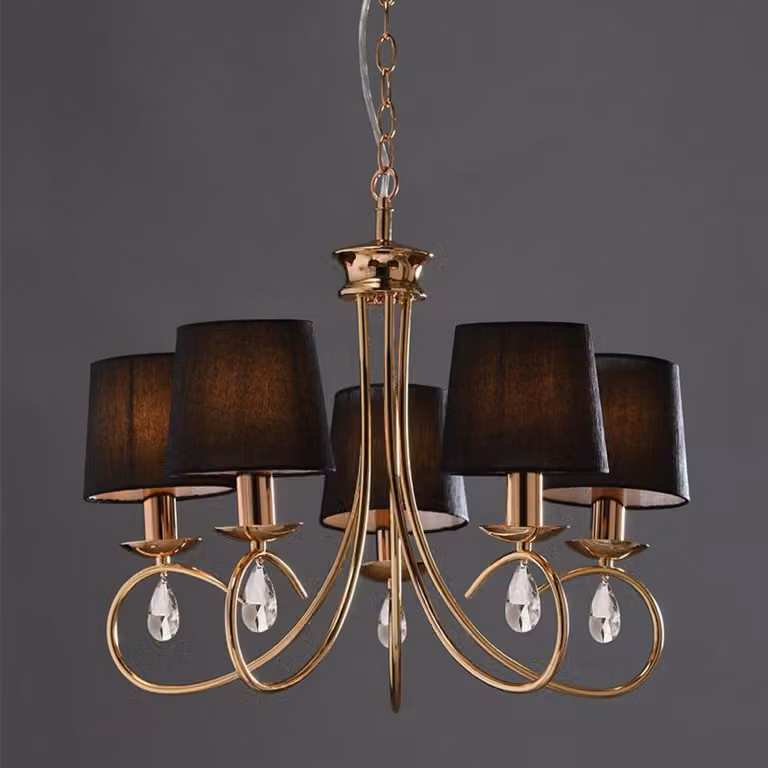 Lampada a sospensione ACA Textile TNK81490CG5P