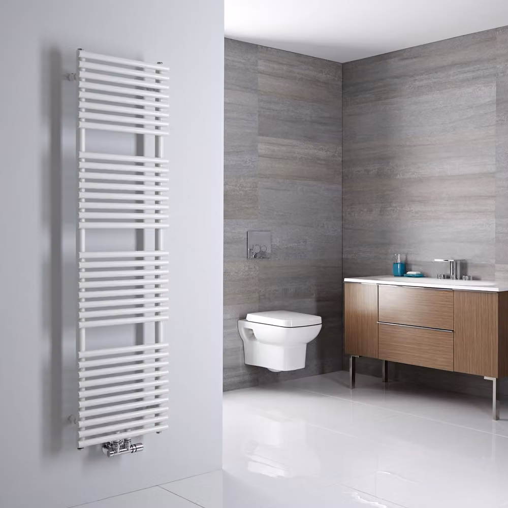Scaldasalviette Bianco con Attacco Centrale - 310W - Magera