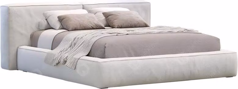 Design Doppelbett Ehebett Polsterbett Bett Bettgestell Schlafzimmer Möbel Hotel