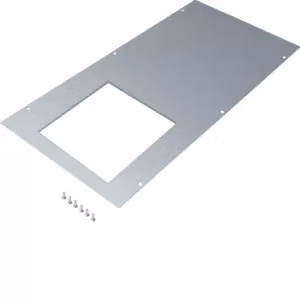 Hager BKA400800Q12, Copertura, Zinco, Acciaio, Zincato, A vite, EN50085-2-2