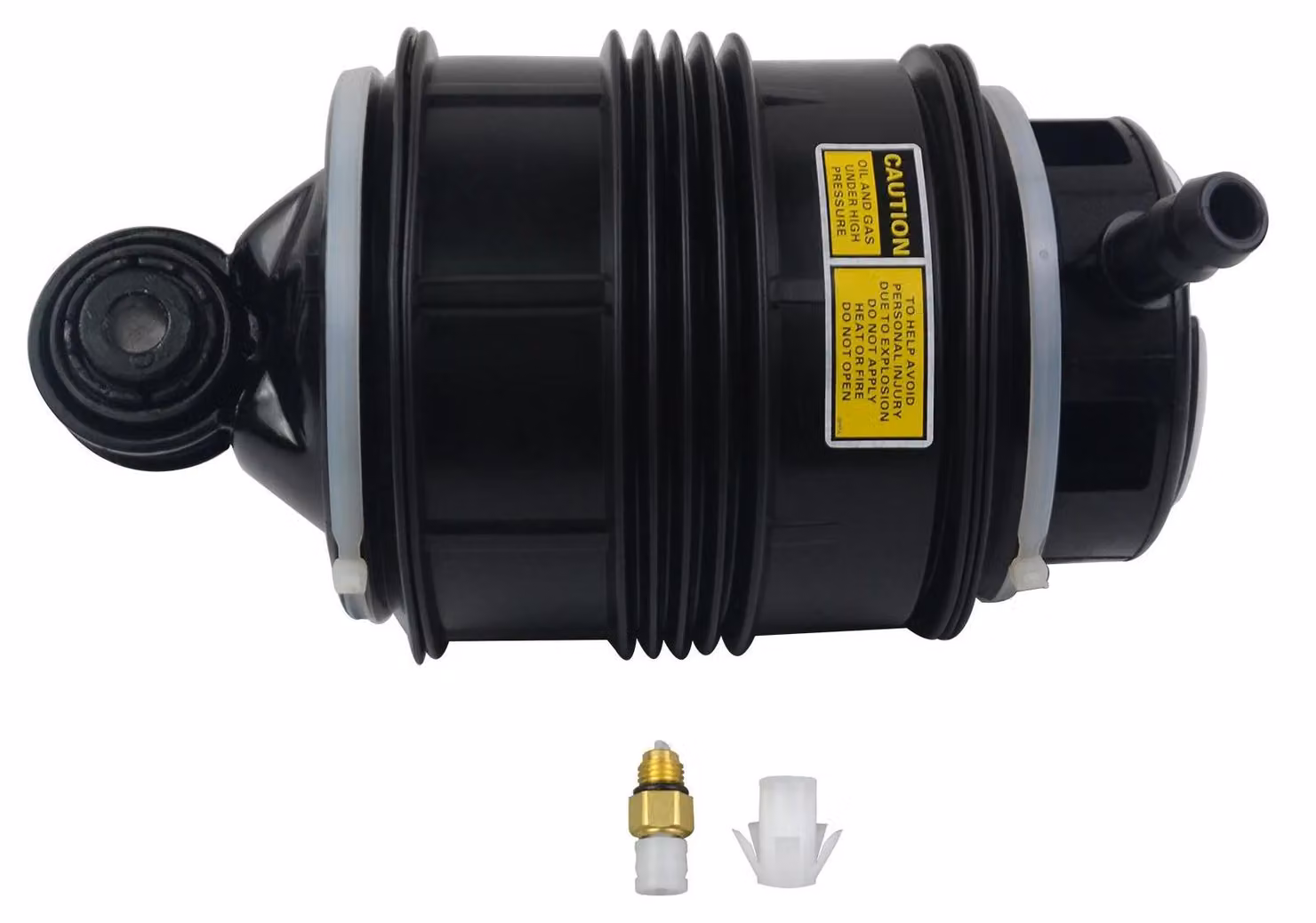 Ammortizzatore ad aria posteriore per Mercedes Classe E W211 S211 versione station wagon - Elemento pneumatico per sospensione ad aria - Connettore a 3 poli - Lato sinistro o destro - Sostituisce i codici OEM 2113200725, 2113201325, 2113201525