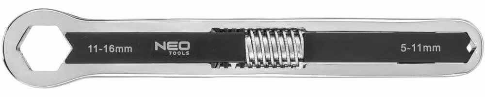 NEO TOOLS Chiave ad anello regolabile, bilaterale 5 - 16 mm