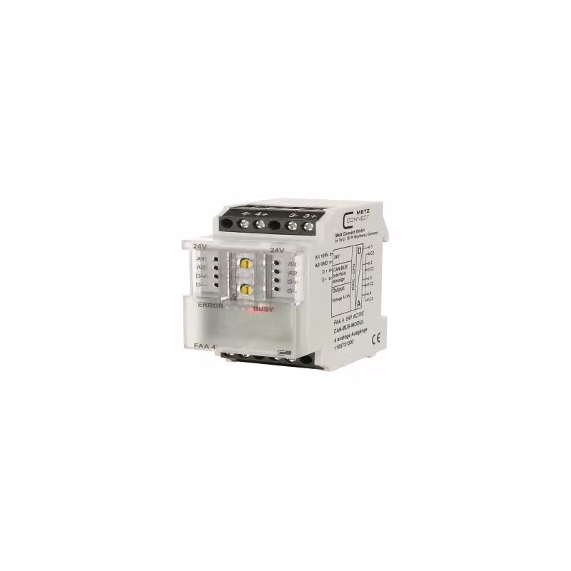 METZ CONNECT FAA 4 24 V CA/CC CAN, analogico, uscita, 4 canali, RS-485, corrente di campo, 550 ms