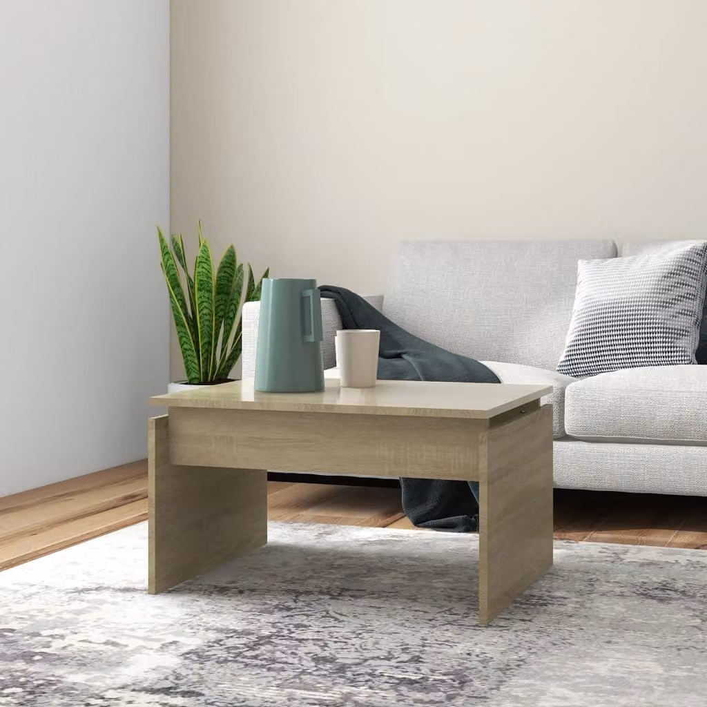 Maison Exclusive - Tavolino Sonoma in rovere 68x50x38 cm Materiale ligneo