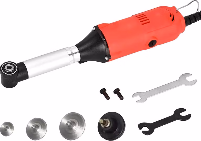 Smerigliatrice diritta elettrica, 6 velocità regolabili, potenza elevata, 350 W