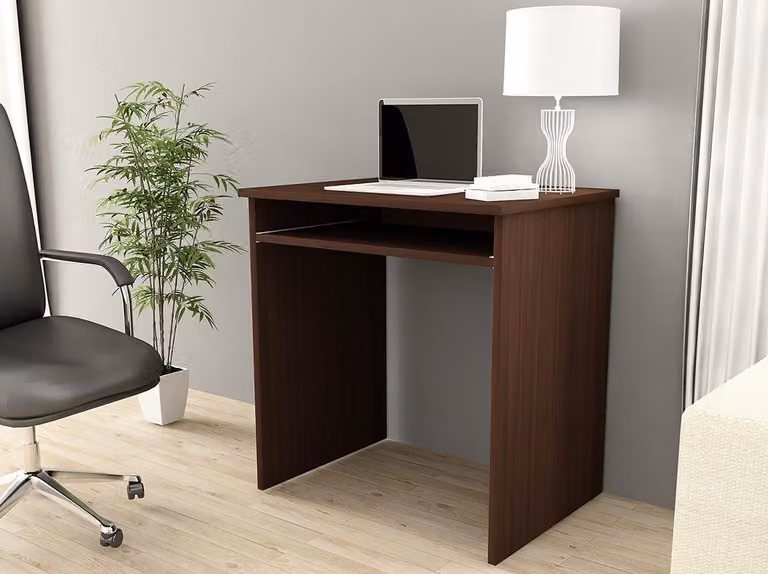 Scrivania per computer, 68 cm di larghezza | Scrivania | con cassetto estraibile per tastiera