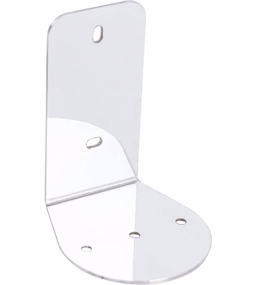 Metaform Supporto Scopino a Muro Inox Lucido 7,1x10x8,2 cm Cromo