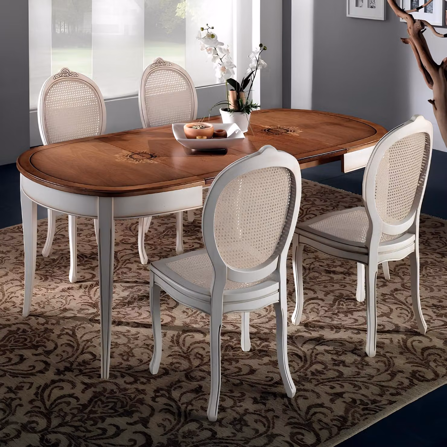 Esstisch Antik Stil Massivholz Italienische Esstische Tisch Holz Tische Möbel