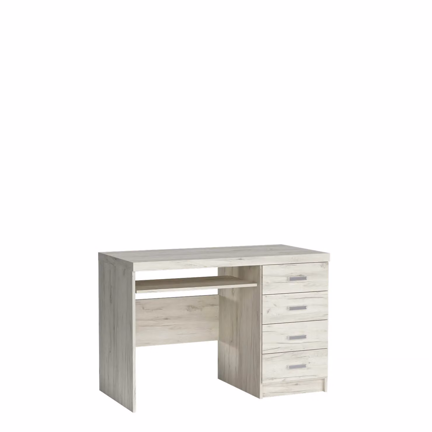 Tavolino per PC BESS - rovere kraft bianco
