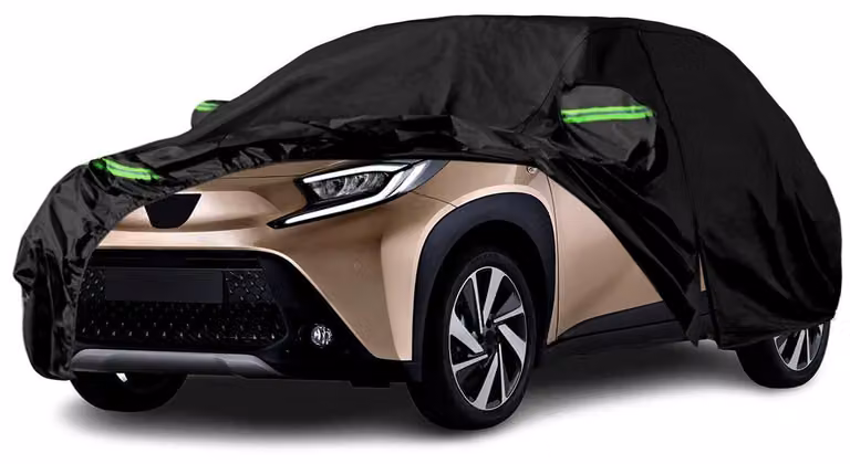 Copertura impermeabile per auto, adatta a Toyota Aygo X dal 2022 al 2026, traspirante, copertura completa per tutte le stagioni