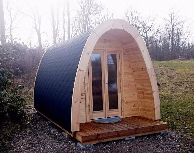 Campinghütte Camping Haus Holzhütte Mobilheim Naturhütte Freizeithaus
