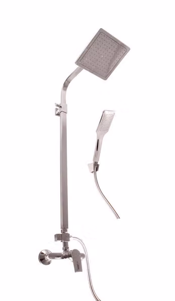 Miscelatore per doccia Colorado con soffione e doccetta CO182.5/6 Cromo No.1 150 mm