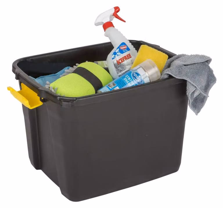 Practo Home scatola portaoggetti 42 L nero