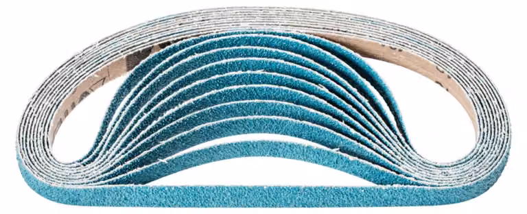 PFERD TOOLS Nastro abrasivo in zirconio BA Z per un'elevata asportazione di truciolo con smerigliatrice a nastro