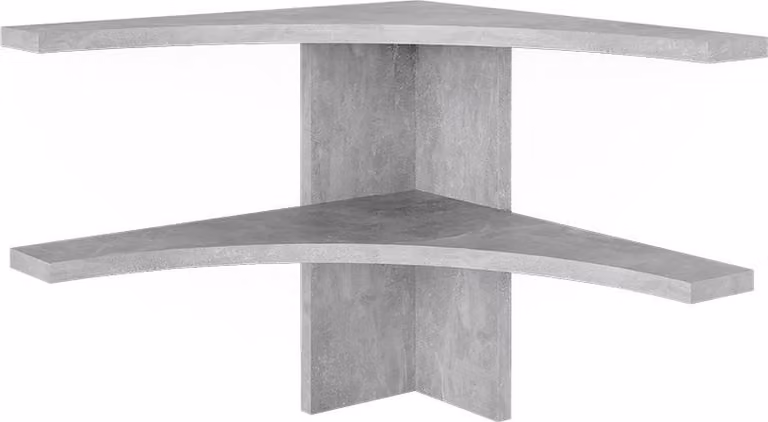 Libreria angolare da terra Vicco Roman Calcestruzzo 43.5 x 37 cm, Model 56292