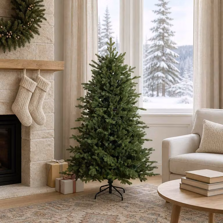 vidaXL Albero di Natale Artificiale con Rami Pieghevoli 150 cm