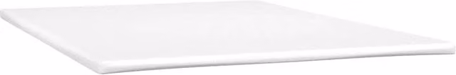 Coprimaterasso CFW7735219 bianco traspirante in poliestere L: 160 cm, P: 220 cm, H: 5 cm