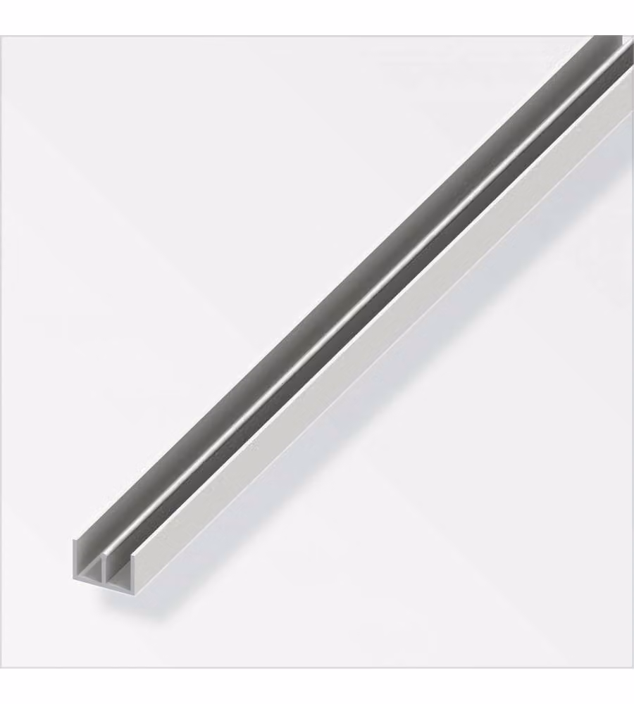 Profilo Uu 10X15X10 Pvc Bianco 1Metro