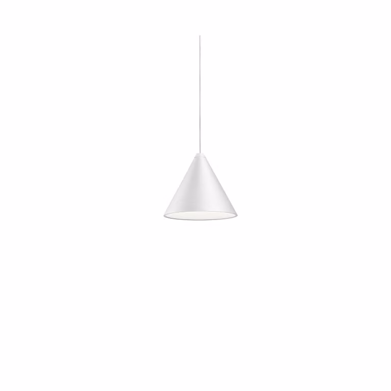 Flos - String Light - Cone head - 22mt cable - CASAMBI Ready - Lampada a sospensione - Bianco