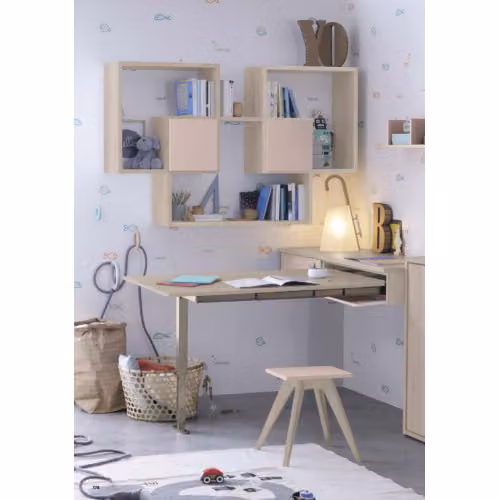 Scrittoio sospeso ed estraibile Colombini Casa Click