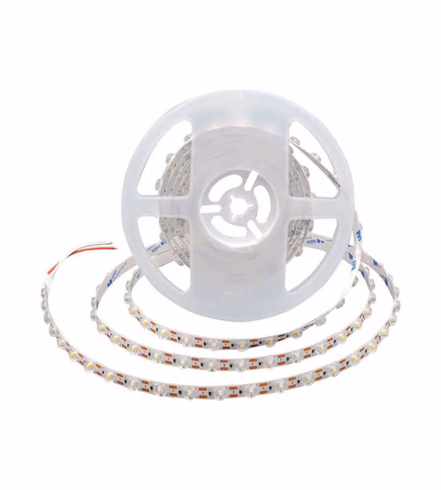 Striscia LED V-TAC SMD2835 da 5m, 24V, 16.5W/m, 3000K Warm White, IP20, Larghezza: 11 mm