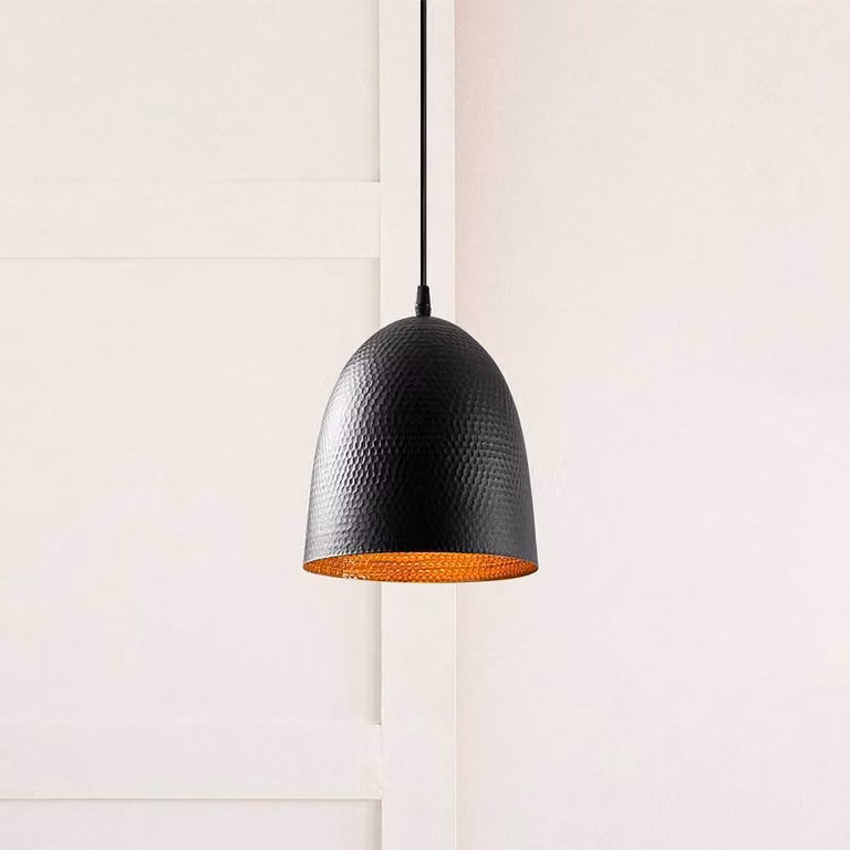 Lampada a sospensione Tattoo 2375 Opviq, dimmerabile, Nero, Soggiorno / Sala da pranzo, Metallo, Lampada a sospensione
