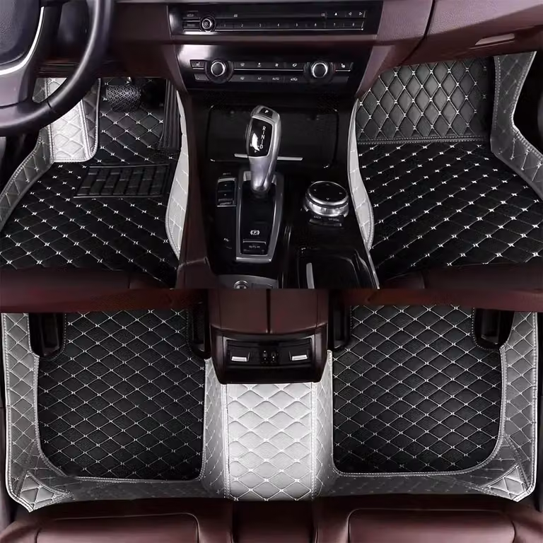 Tappetini per auto, impermeabili, facili da pulire, come da immagine 2