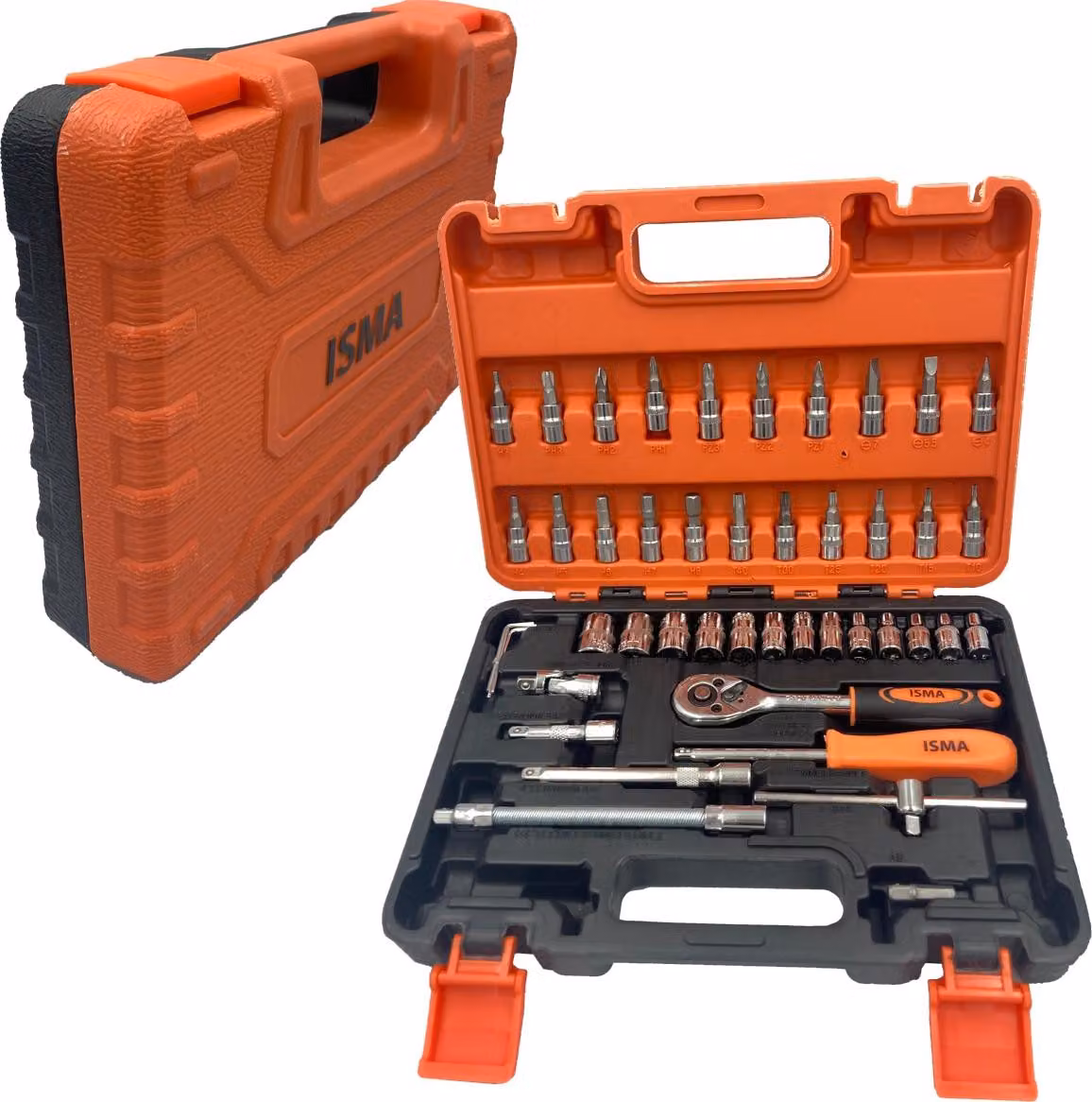 Set di utensili 1/4 Bit Chiavi a bussola 46 pezzi