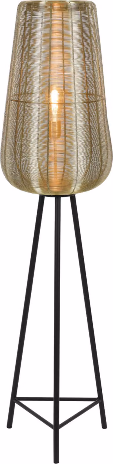 Lampada da terra - oro - ADETA - metallo - lampada a treppiede - E27 - 8257885 - Light & Living