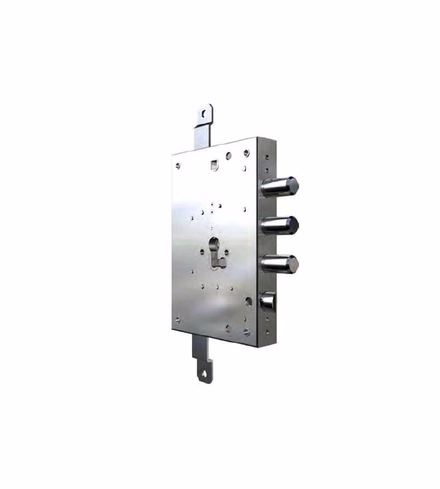 Serratura Sic.Triplice Cil. 7056G-51 Cr