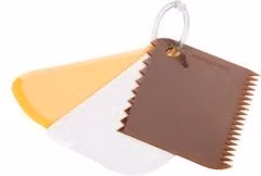 Set di 3 spatole e raschietti per impasto Tescoma in silicone multicolore