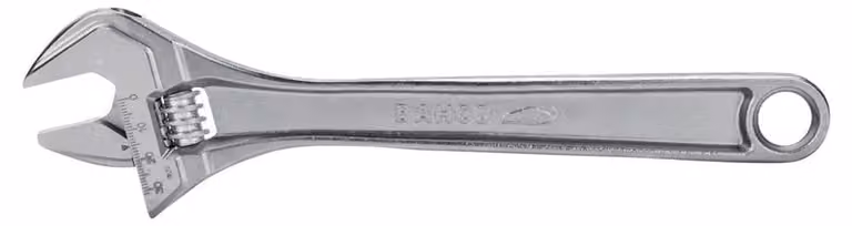 Pinze Bahco standard, con superficie zigrinata al centro e finitura cromata, lunghezza 255 mm, larghezza della ganascia 31 mm, marca Engländer, colore argento. Taglia unica