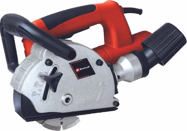 Scanalatore Einhell TC-MA 1300 da 1320 W con disco Ø 125 x 22,2 mm, colore rosso