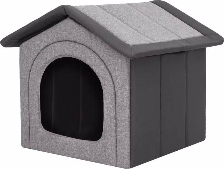 Cuccia in tessuto pieghevole per cani e gatti (60x70x63 cm) | angolo per cani, area di riposo, canile, rifugio per animali, cuccia per cani | Doggy
