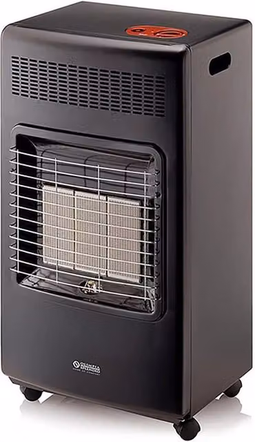 Trade Shop - Stufa A Bombola Gas 15kg In Metallo Con Piastre In Ceramica 3 Potenze 4200w -