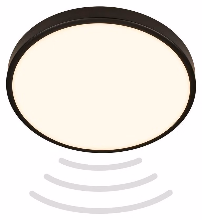Lampada da soffitto a LED con sensore di movimento IP54 Lampada da bagno a LED Lampada da bagno Bianco caldo
