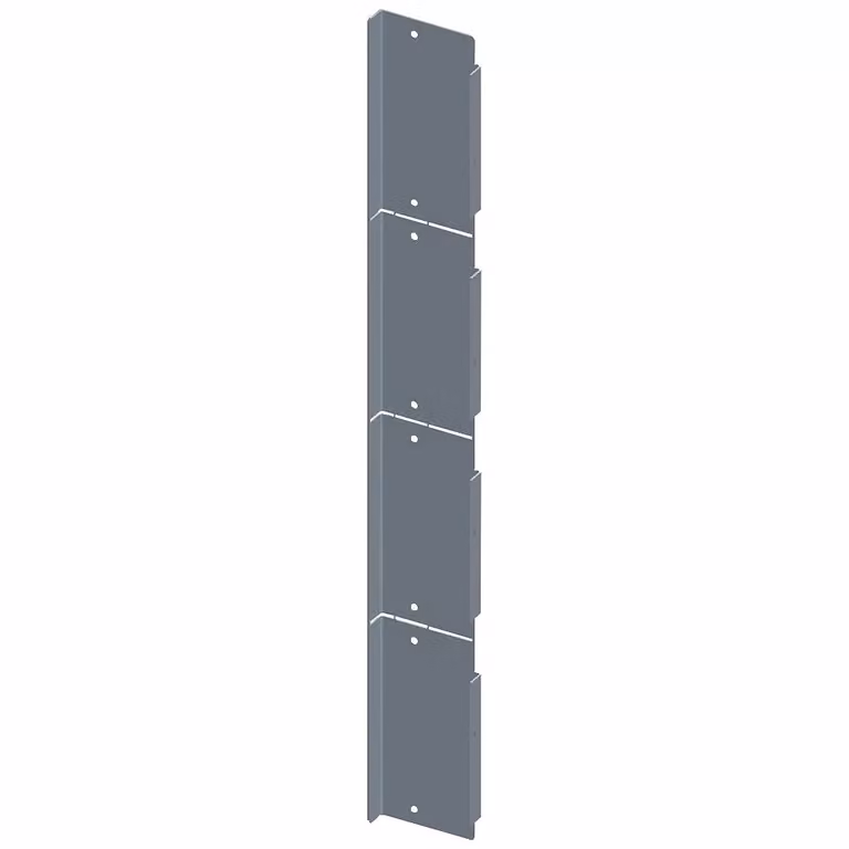 Parete divisoria verticale Siemens ALPHA in lamiera d'acciaio. 8GK95218KK00