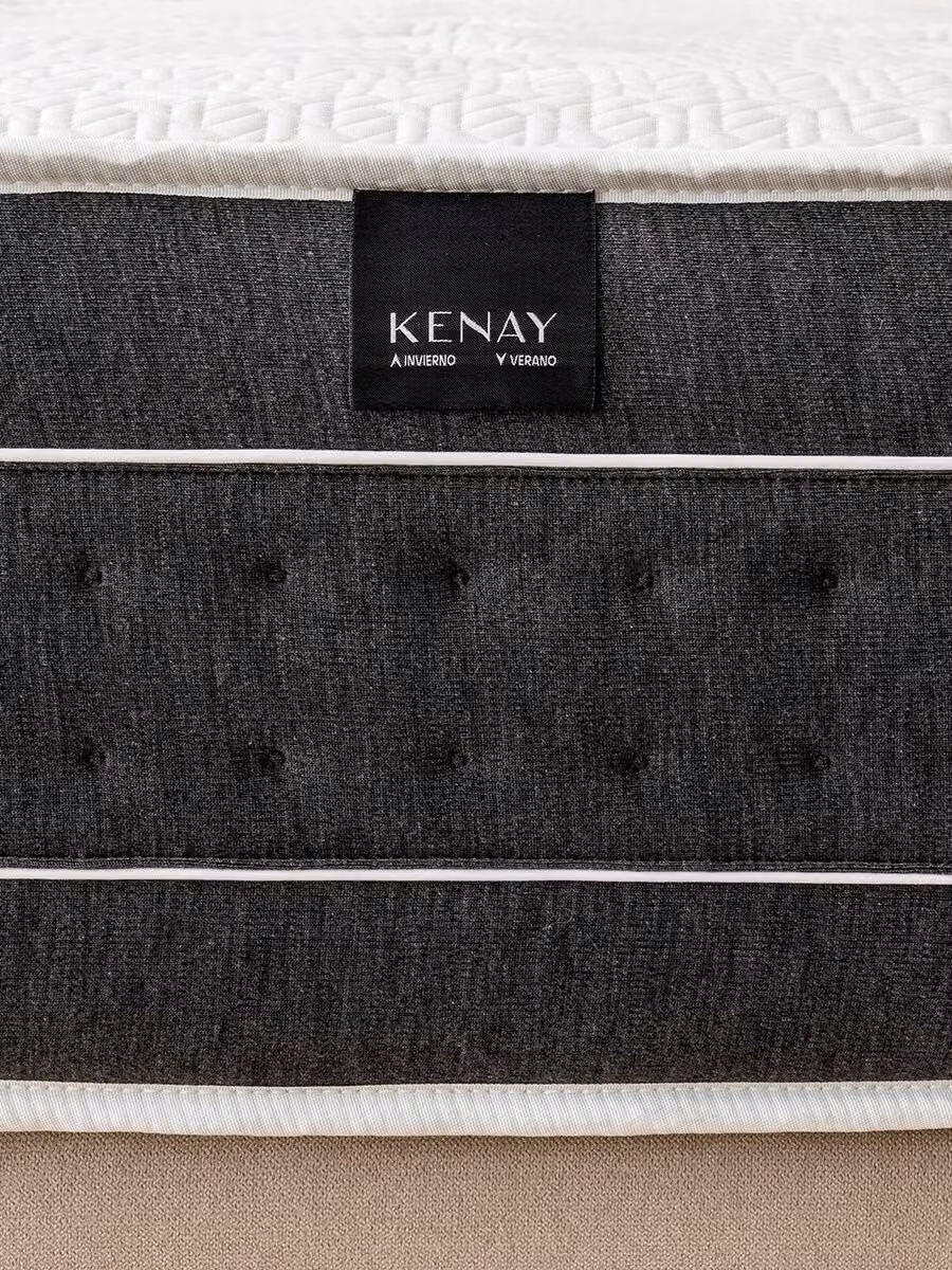 Materasso Gamma Kenay Home per adulti, Bianco e Grigio, L: 135 cm x P: 190 cm – 2