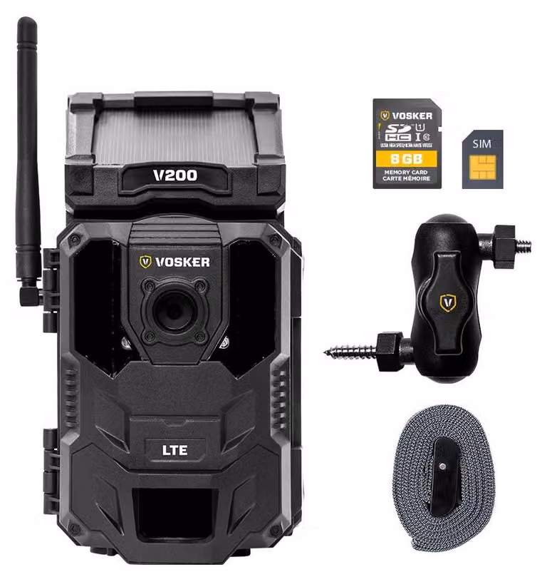 Telecamera di sicurezza per esterni, wireless, con pannello solare, risoluzione 1080p, visione notturna a colori