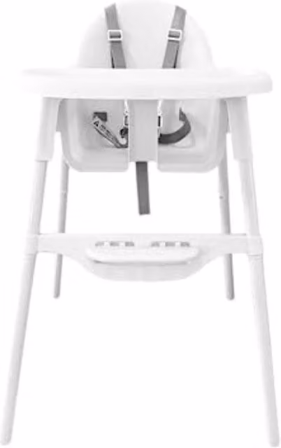 Seggiolone per Bambino - Seggiolone in Legno per Bambino - Seggiolone e Piccola Cucina - Seggiolone in Legno per Bambino - Seggiolone per Bambini da 6-36 Mesi (massimo 15 kg) Bianco