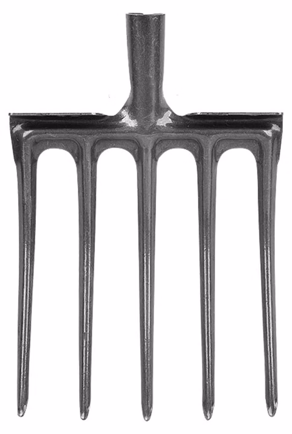 Omgoods - Forcella da giardino in acciaio ad alto tenore di carbonio - Attrezzo da giardinaggio - Forcella per scavare - Elevata resistenza - Prevenzione della ruggine - Portata regolabile da 34 mm