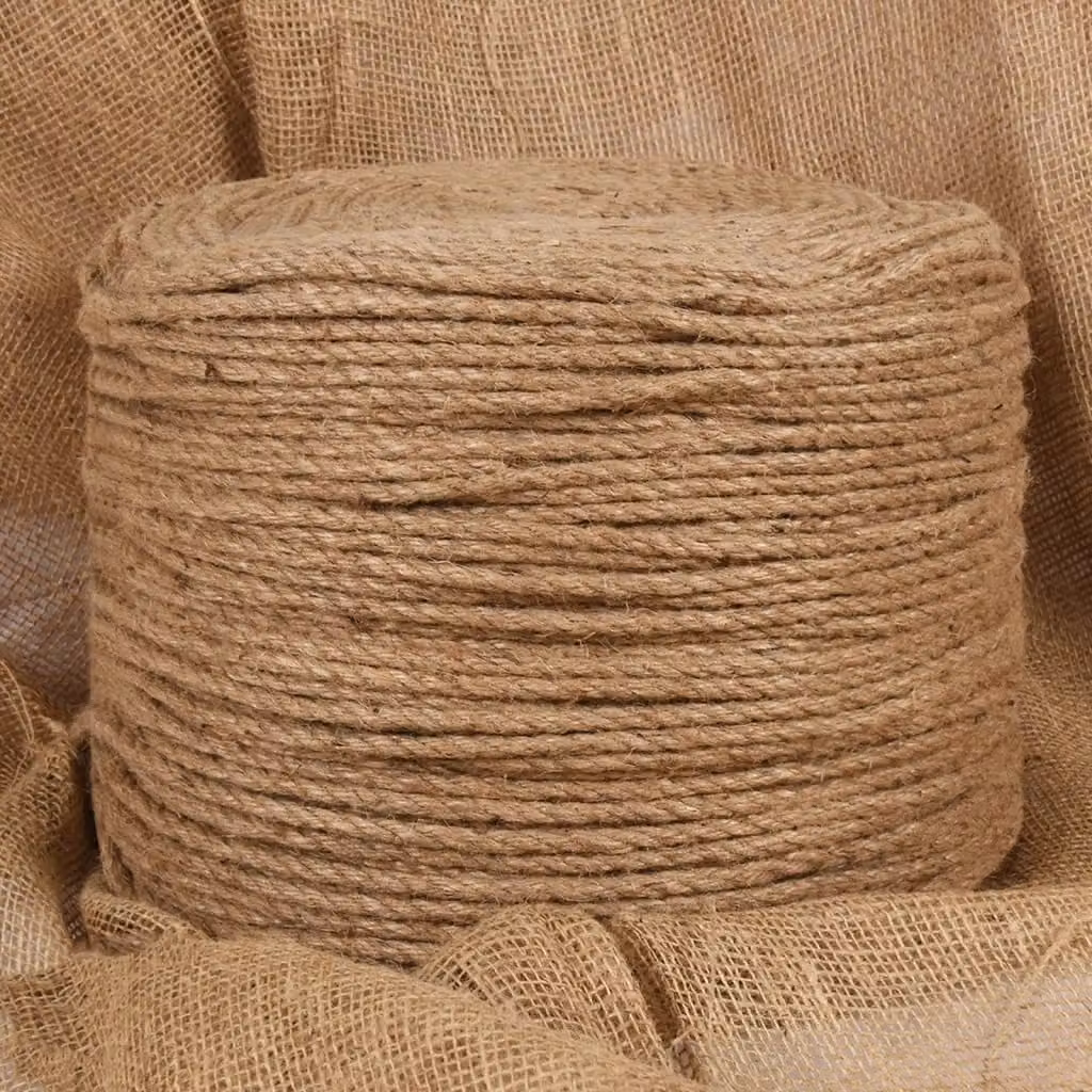 Corda in juta vidaXL beige lunga 50 m spessore 8 mm