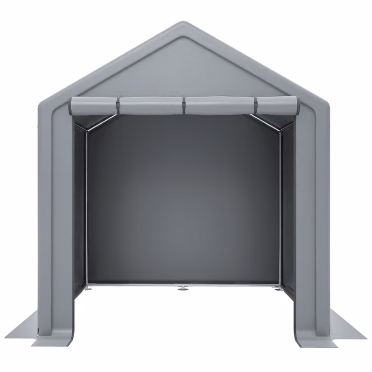 Ripostiglio per attrezzi 190x170x200 cm, garage per biciclette, ripostiglio, tenda garage, casetta da giardino, tenda magazzino, ripostiglio per biciclette, tenda per attrezzi, garage magazzino, grigio scuro