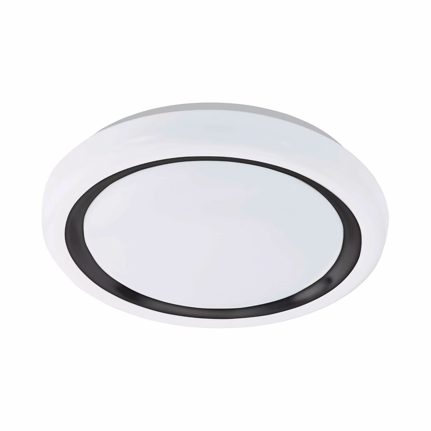 Eglo 900149 CAPASSO Plafoniera LED 14,6W Ø340mm Bianco Nero bianco caldo