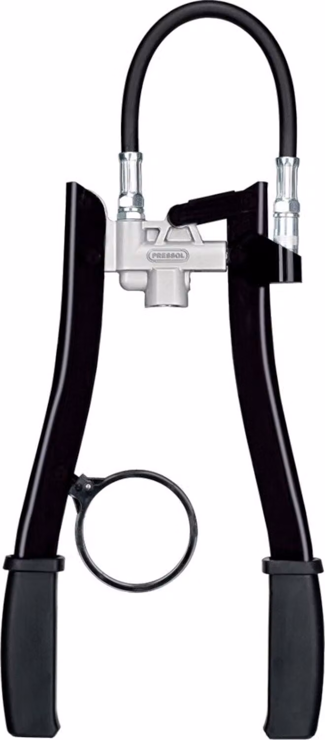 Ingrassatore a due mani Pressol ZHFP per cartucce a vite da 500g