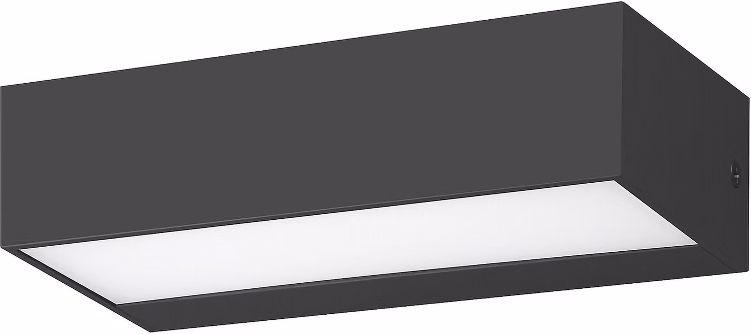 Lampada da parete per esterni moderna LED 9W Halden nero 7935 Rabalux