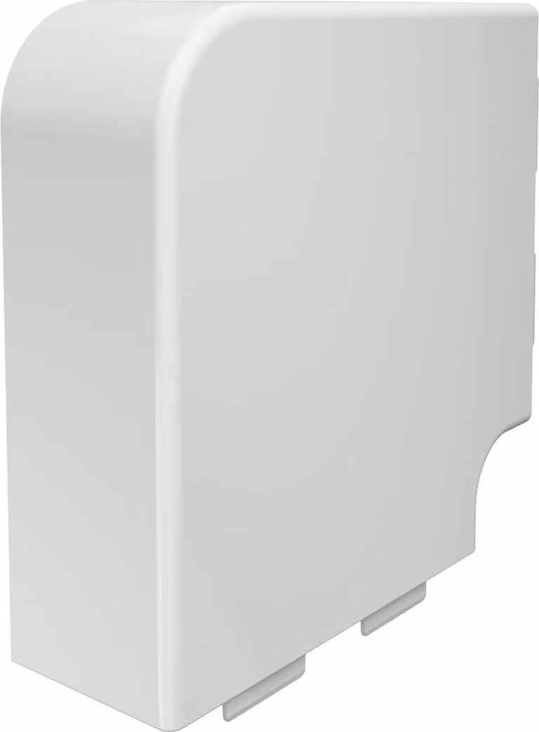 OBO BETTERMANN OBO Copertura angolare piatta WDK HF60150RW 60x150mm PVC bianco puro RAL9010 6192955