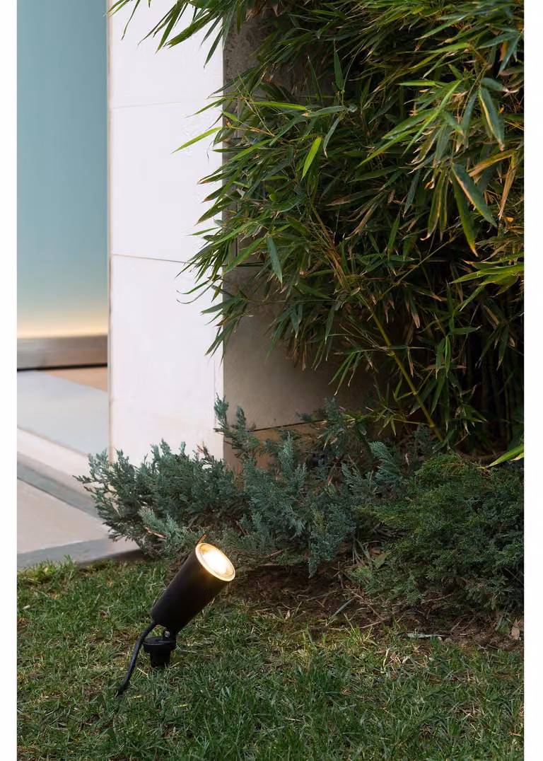 Faretto da giardino a LED TONI con picchetto a terra IP65 nero